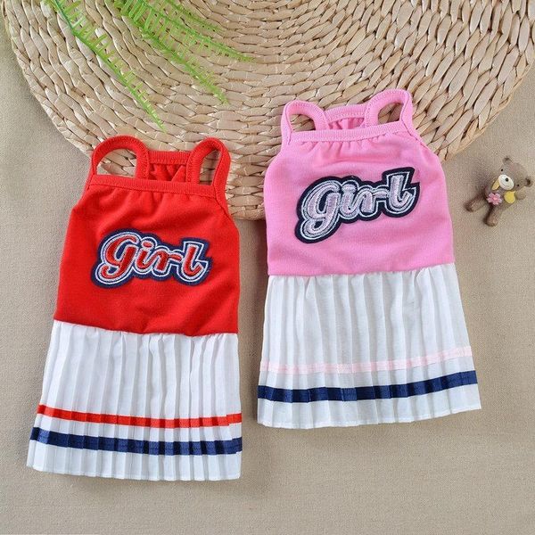 princess dog clothes small milk dogs dress soft puppy pleated skirts spring summer letter print pink cute girl ropa para perro
princess dog clothes small milk dogs dress soft puppy pleated skirts spring summer letter print pink cute girl ropa para perro