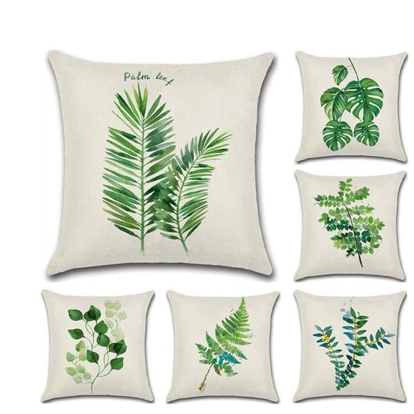 cushion/decorative pillow 1pc green palm leaf print cushion set 45*45cm cover linen throw car home decoration decorative pillowcase
cushion/decorative pillow 1pc green palm leaf print cushion set 45*45cm cover linen throw car home decoration decorative pillowcase