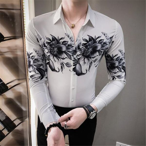 2021 autumn beautiful print british style men new fashion casual shirts slim fit party dress shirt camisa homem zfxf, White
2021 autumn beautiful print british style men new fashion casual shirts slim fit party dress shirt camisa homem zfxf, White