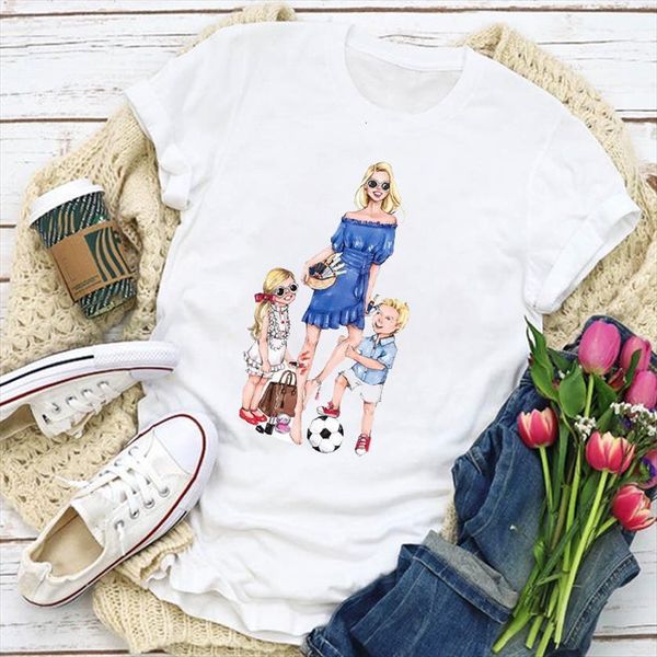graphic mom life cartoon women t shirts fashion print short sleeve summer lady womens clothing clothes tee female, White
graphic mom life cartoon women t shirts fashion print short sleeve summer lady womens clothing clothes tee female, White
