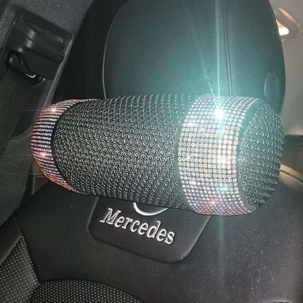 seat cushions crystal diamond car headrest pillow rhinestone neck back support plush cushion lady girl auto accessories
seat cushions crystal diamond car headrest pillow rhinestone neck back support plush cushion lady girl auto accessories