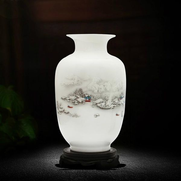 vases jingdezhen ceramic vase household ornaments flower arranging living room decoration handicraft porcelain
vases jingdezhen ceramic vase household ornaments flower arranging living room decoration handicraft porcelain
