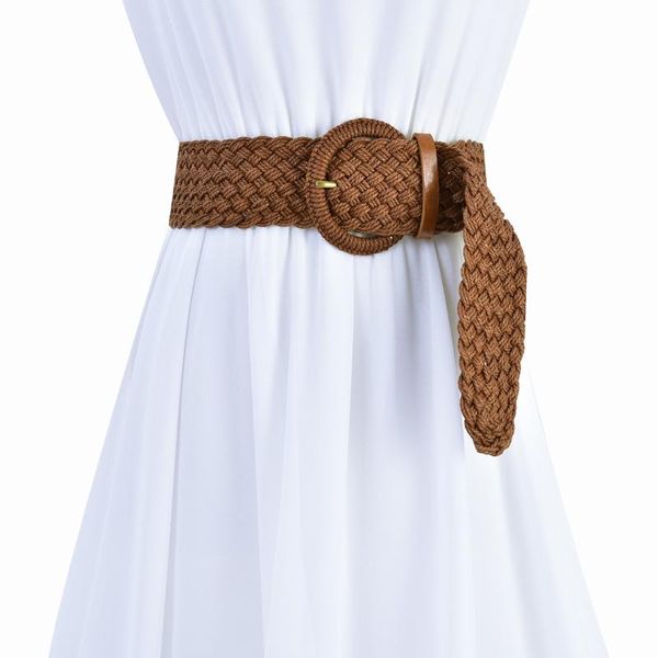 belts autumn and winter retro women's belt with dress decoration woven wide waist rope wax, Black;brown
belts autumn and winter retro women's belt with dress decoration woven wide waist rope wax, Black;brown