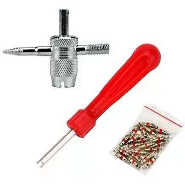 30pcs/set brass valve cores repair kit tools remover multi-function 4 way for car bike bicycle motorcycle truck tire repairs tool
30pcs/set brass valve cores repair kit tools remover multi-function 4 way for car bike bicycle motorcycle truck tire repairs tool
