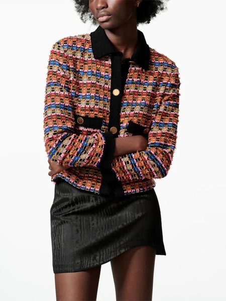 women's jackets hwlzltzht plaid cardigan women textured cropped sweater woman autumn long sleeve knitted cardigans coats winter, Black;brown
women's jackets hwlzltzht plaid cardigan women textured cropped sweater woman autumn long sleeve knitted cardigans coats winter, Black;brown