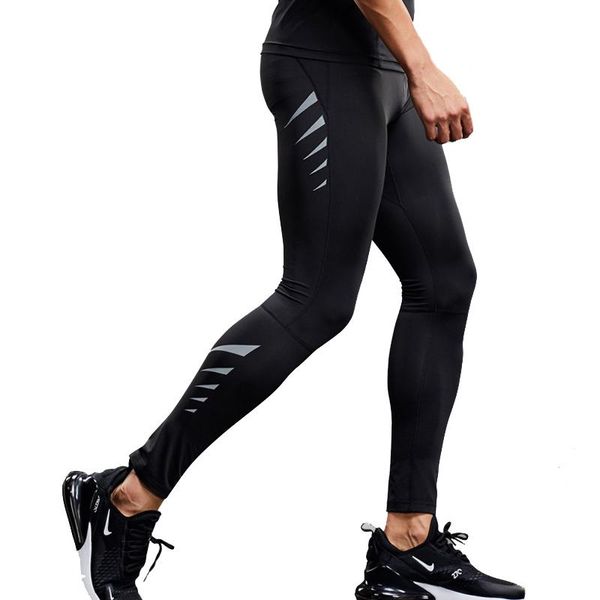 men compression tight leggings running pants sport male gym fitness jogging basketball trousers workout training, Black;blue
men compression tight leggings running pants sport male gym fitness jogging basketball trousers workout training, Black;blue