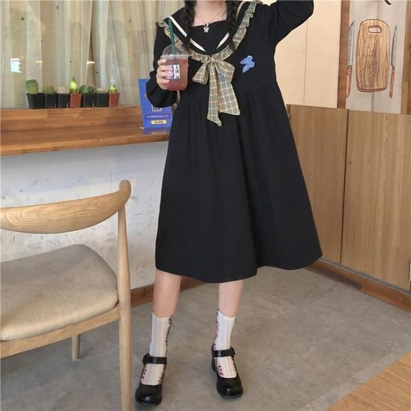 japanese style lolita dress women elegant sweet goth dress female high street parchwork korean kawaii party dress women, Black;gray
japanese style lolita dress women elegant sweet goth dress female high street parchwork korean kawaii party dress women, Black;gray