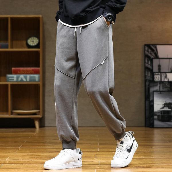 men's pants the autumn man han edition tide tooling sweatpants beam feet nine points in spring and leisure trousers, Black
men's pants the autumn man han edition tide tooling sweatpants beam feet nine points in spring and leisure trousers, Black