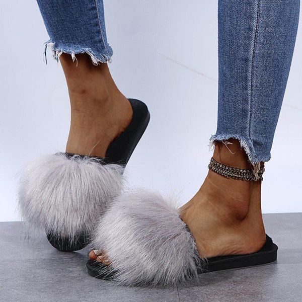 slippers fur slides womens winter warm solid color fluffy anti-slip plush cozy slipper soft sole flip flop 2021, Black
slippers fur slides womens winter warm solid color fluffy anti-slip plush cozy slipper soft sole flip flop 2021, Black