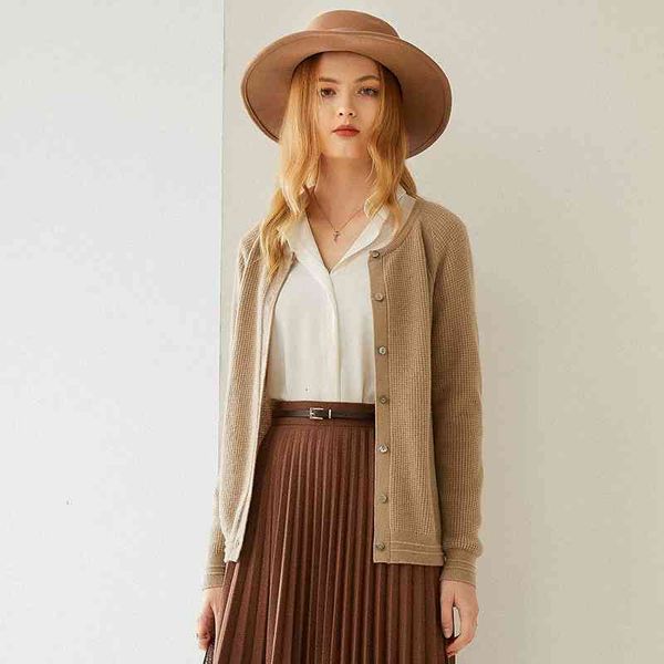 women's jackets 2021 autumn round goal pure cashmere cardigan retro-weighted female knitting jacquard season european sweater, Black;brown
women's jackets 2021 autumn round goal pure cashmere cardigan retro-weighted female knitting jacquard season european sweater, Black;brown
