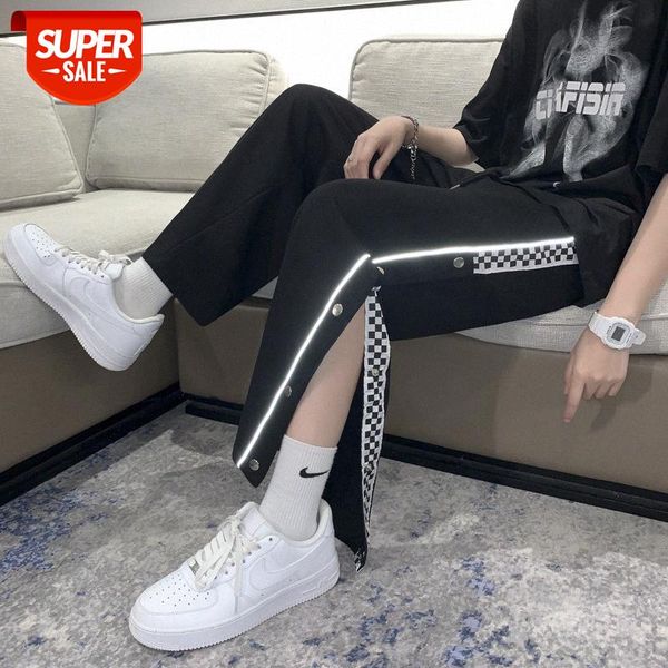 yemi fashion|nine-point pants men's reflective straight korean loose casual drape wide-leg trend #wk2p, Black
yemi fashion|nine-point pants men's reflective straight korean loose casual drape wide-leg trend #wk2p, Black