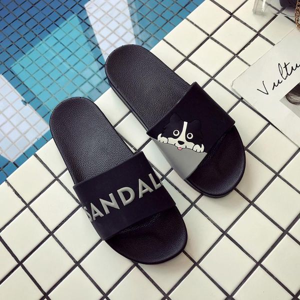 slippers men's fashion casual summer outdoor anti-skidding beach shoes home zapatos de mujer sandalias, Black
slippers men's fashion casual summer outdoor anti-skidding beach shoes home zapatos de mujer sandalias, Black