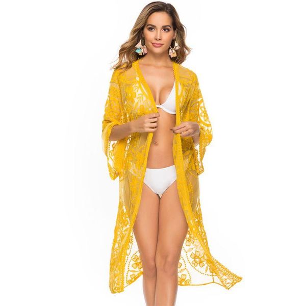 womens floral lace bikini cover ups sheer open front long kimono cardigan dropshipping
womens floral lace bikini cover ups sheer open front long kimono cardigan dropshipping