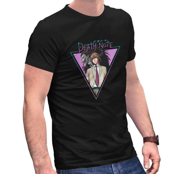men's t-shirts note death tshirt men short sleeved leisure t shirt fashion anime manga light yagami x ryuk cotton tee merchandise, White;black
men's t-shirts note death tshirt men short sleeved leisure t shirt fashion anime manga light yagami x ryuk cotton tee merchandise, White;black