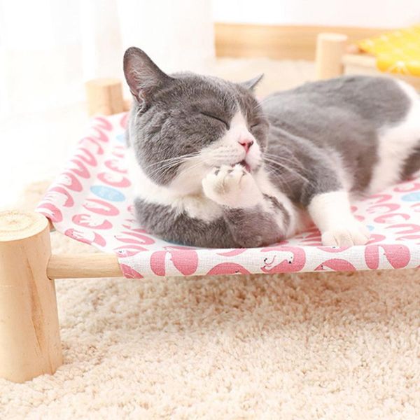 cat beds & furniture wood hammock removable bed lounge house litter sleeping mat easy to remove and wash camp pet supplies
cat beds & furniture wood hammock removable bed lounge house litter sleeping mat easy to remove and wash camp pet supplies