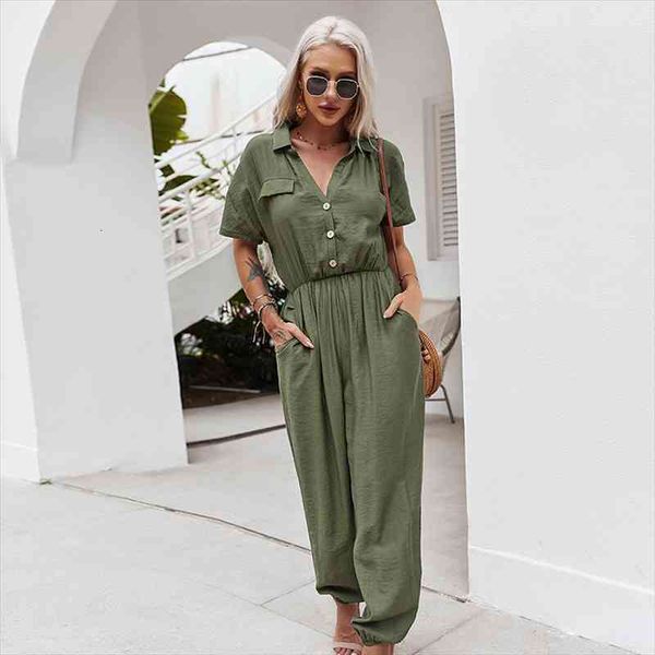 womens v neck high waist jumpsuits straight elegant office lady overalls all match solid casual loose chic women jumpsuits, Black;white
womens v neck high waist jumpsuits straight elegant office lady overalls all match solid casual loose chic women jumpsuits, Black;white