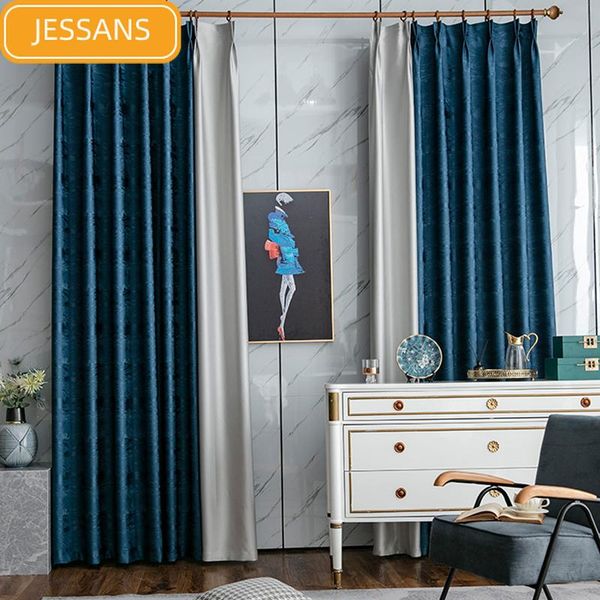 curtain & drapes nordic high-end pure color jacquard stitching blackout curtains for living room and bedroom floor-to-ceiling windows
curtain & drapes nordic high-end pure color jacquard stitching blackout curtains for living room and bedroom floor-to-ceiling windows