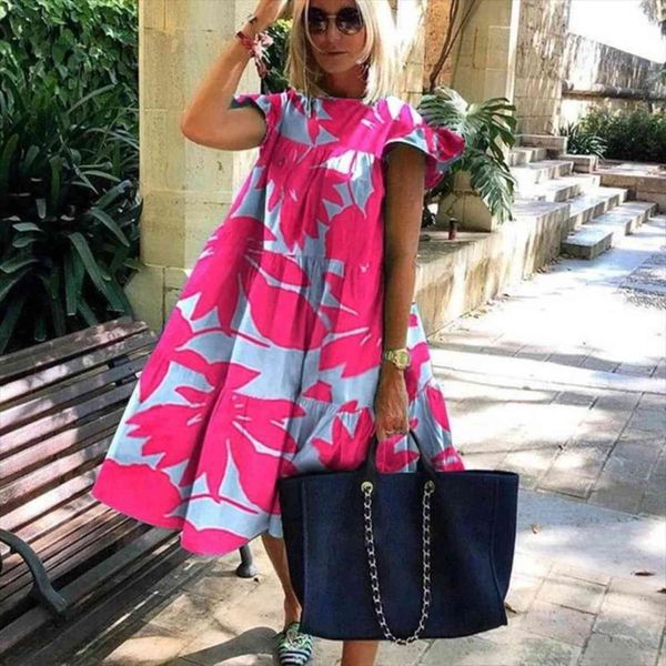 casual vintage petal short sleeve women dresses summer loose daisy floral beach elegant o neck party vestido, Black;gray
casual vintage petal short sleeve women dresses summer loose daisy floral beach elegant o neck party vestido, Black;gray
