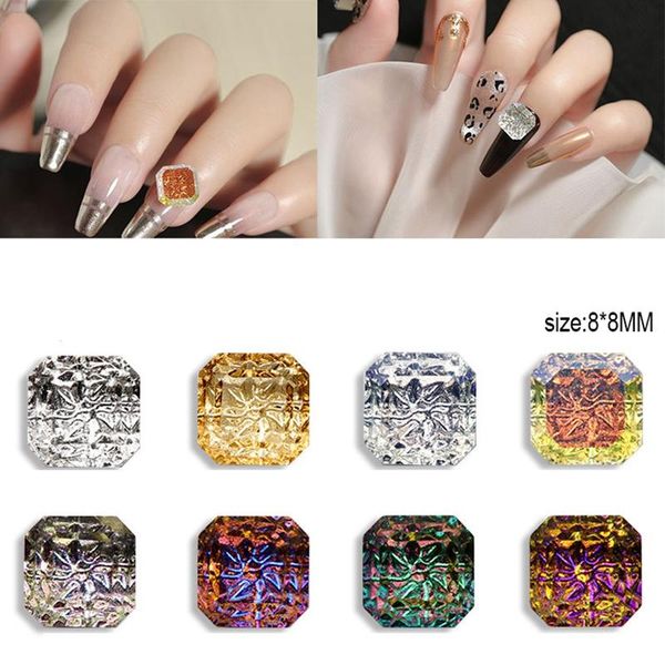 nail art decorations 10pcs\bag decoration square rhinestone crystal symphony jewelry decals diy manicure accessories, Silver;gold
nail art decorations 10pcs\bag decoration square rhinestone crystal symphony jewelry decals diy manicure accessories, Silver;gold
