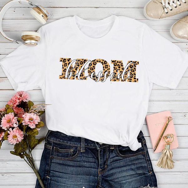 women's t-shirt t-shirts women 2021 leopard short sleeve trend tshirt sweet mom mother mama lady print clothes stylish tee, White
women's t-shirt t-shirts women 2021 leopard short sleeve trend tshirt sweet mom mother mama lady print clothes stylish tee, White
