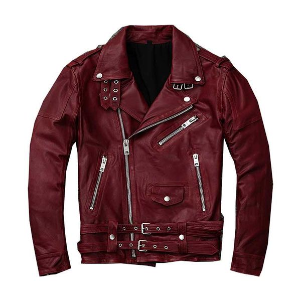 men's jackets 2021 fashion japanese and korean leather jacket men motorcycle autumn coat wine red clothes, Black;brown
men's jackets 2021 fashion japanese and korean leather jacket men motorcycle autumn coat wine red clothes, Black;brown