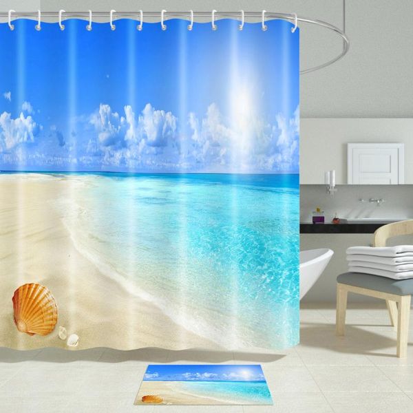 shower curtains bathroom seaside view sand beach bath screen home decor polyester fabric waterproof mildew proof with 12 hooks
shower curtains bathroom seaside view sand beach bath screen home decor polyester fabric waterproof mildew proof with 12 hooks