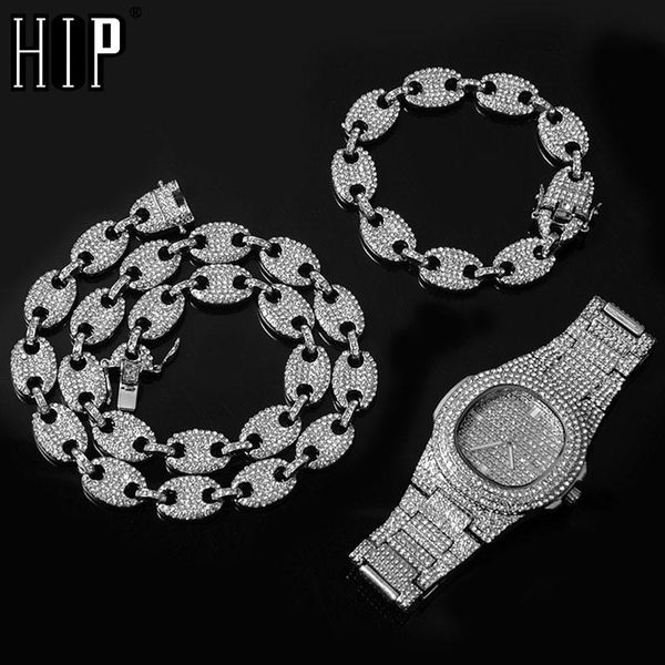 chains watch +chain+bracelet hip hop coffee iced out alloy bean pig nose rhinestone necklace chain bling necklaces for men jewelry, Silver
chains watch +chain+bracelet hip hop coffee iced out alloy bean pig nose rhinestone necklace chain bling necklaces for men jewelry, Silver