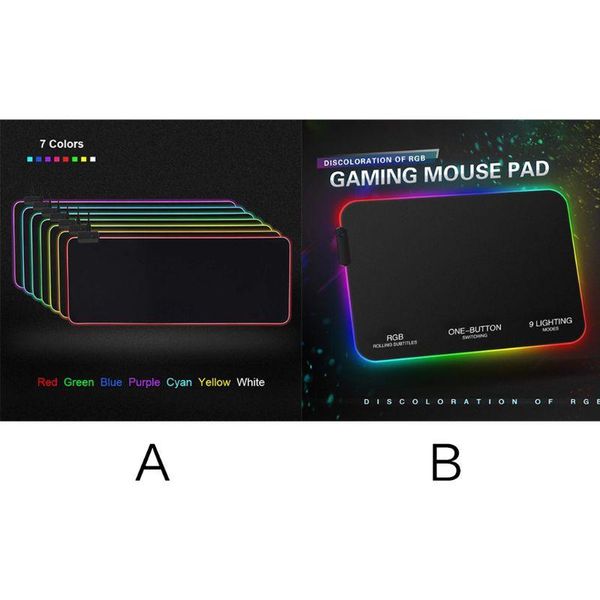 mouse pads & wrist rests rgb 7 colorful luminous mousepad gaming led lighting mat for pc lapdesknotebook accessories
mouse pads & wrist rests rgb 7 colorful luminous mousepad gaming led lighting mat for pc lapdesknotebook accessories