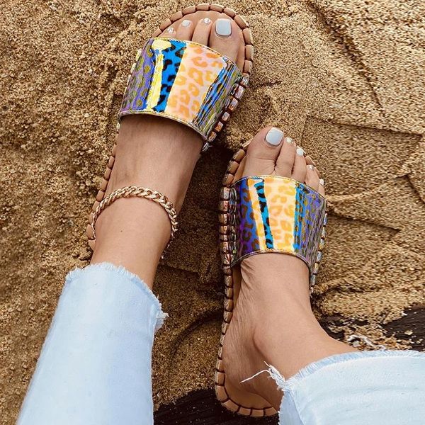 slippers summer leopard women flat slides beach espadrille sandals open toe ladies shoes casual platform outdoor flip flops, Black
slippers summer leopard women flat slides beach espadrille sandals open toe ladies shoes casual platform outdoor flip flops, Black