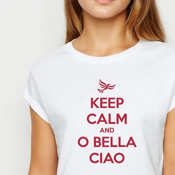 la casa de papel tshirt keep calm printing design spring summer t shirt harajuku plus size pretty young women o neck t, White
la casa de papel tshirt keep calm printing design spring summer t shirt harajuku plus size pretty young women o neck t, White
