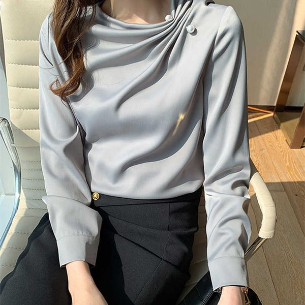 korean women blouses chiffon shirts beading blouse woman long sleeve shirt pleated plus size xxl 210604, White
korean women blouses chiffon shirts beading blouse woman long sleeve shirt pleated plus size xxl 210604, White