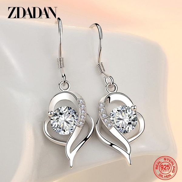dangle & chandelier zdadan arriver 925 sterling silver heart shaped drop earrings for women fashion party jewelry gift
dangle & chandelier zdadan arriver 925 sterling silver heart shaped drop earrings for women fashion party jewelry gift