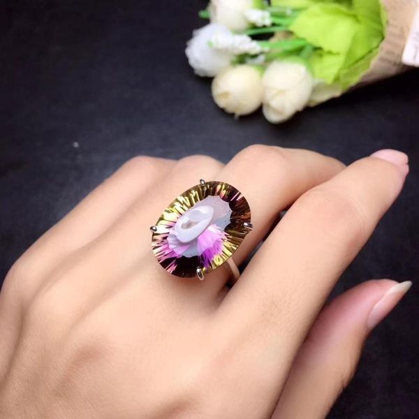 cluster rings simple stylish personality ametrine ring 925 sterling silver fine jewelry real and natural, Golden;silver
cluster rings simple stylish personality ametrine ring 925 sterling silver fine jewelry real and natural, Golden;silver