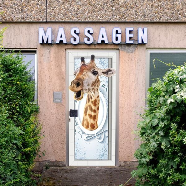 other decorative stickers 3d view animals door sticker self adhesive waterproof removable poster giraffe mural decal home decor
other decorative stickers 3d view animals door sticker self adhesive waterproof removable poster giraffe mural decal home decor