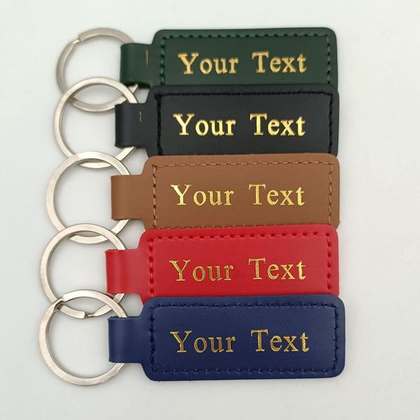 keychains custom bronzing text 9 letters pu leather keychain gift key chain men women car wallet chains keyrings year, Silver
keychains custom bronzing text 9 letters pu leather keychain gift key chain men women car wallet chains keyrings year, Silver