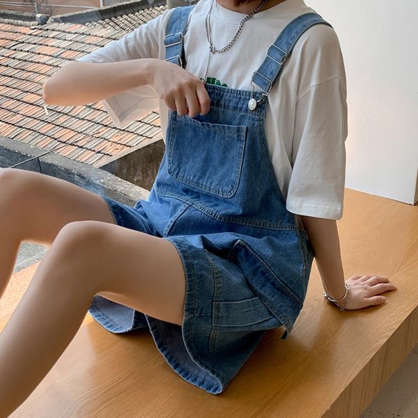 loose casual short pants women'splaysuits korean girls female denim harajuku rompers, Black;white
loose casual short pants women'splaysuits korean girls female denim harajuku rompers, Black;white