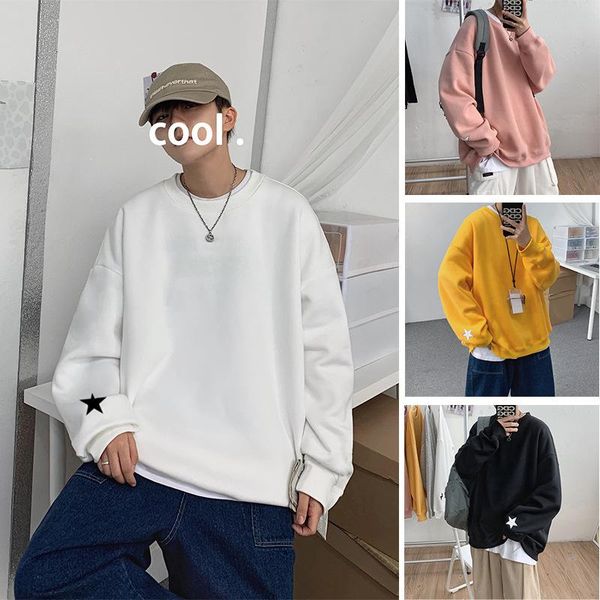men's hoodies & sweatshirts male in hong kong style restore and winter casual case without krag korean trend wild trui losse sweatshirt, Black
men's hoodies & sweatshirts male in hong kong style restore and winter casual case without krag korean trend wild trui losse sweatshirt, Black
