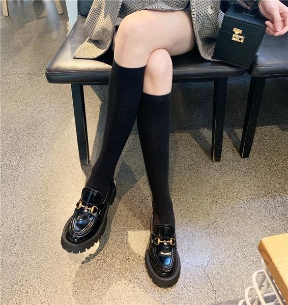 dress shoes spring and autumn 2021 fashion star women's leather platform high-heeled metal thick single, Black
dress shoes spring and autumn 2021 fashion star women's leather platform high-heeled metal thick single, Black