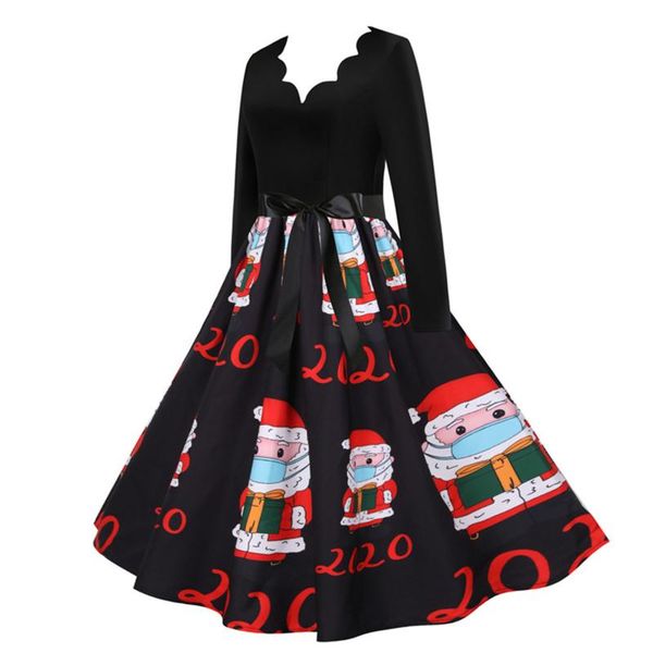 casual dresses 2021 women vintage long sleeve christmas 1950s housewife evening party prom aesthetic dress black femme, Black;gray
casual dresses 2021 women vintage long sleeve christmas 1950s housewife evening party prom aesthetic dress black femme, Black;gray