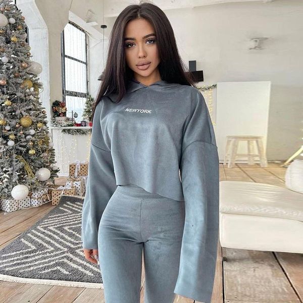 women's tracksuits 2021 home sweatpants trousers outfits women sports 2 pieces set sweatshirts pullover hoodies pants suit solid casual, Gray
women's tracksuits 2021 home sweatpants trousers outfits women sports 2 pieces set sweatshirts pullover hoodies pants suit solid casual, Gray