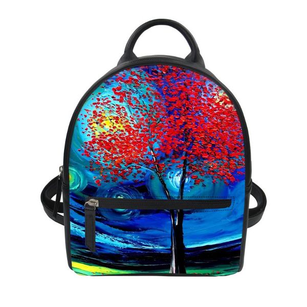 backpack oil painting pu leather multifunction shoulder bag for girls large capacity ladies solid color anti-theft laptop
backpack oil painting pu leather multifunction shoulder bag for girls large capacity ladies solid color anti-theft laptop