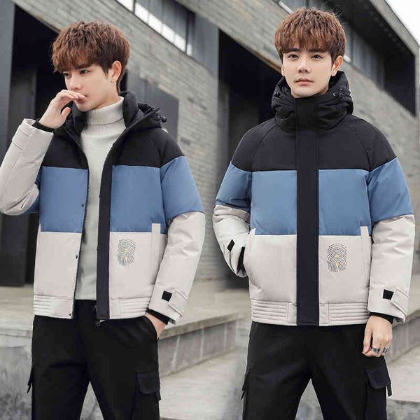 new men's white duck down jacket warm hooded thick puffer coat male casual overcoat thermal winter parka, Black
new men's white duck down jacket warm hooded thick puffer coat male casual overcoat thermal winter parka, Black