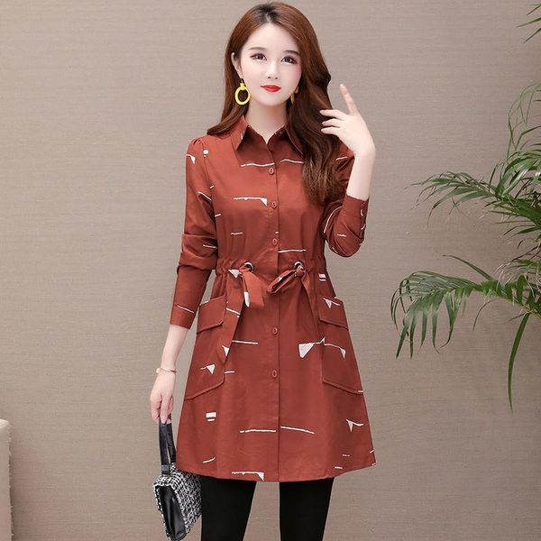 women's trench coats thin windbreaker medium and long 2021 spring autumn fashion temperament large print casual sunscreen jacket, Tan;black
women's trench coats thin windbreaker medium and long 2021 spring autumn fashion temperament large print casual sunscreen jacket, Tan;black