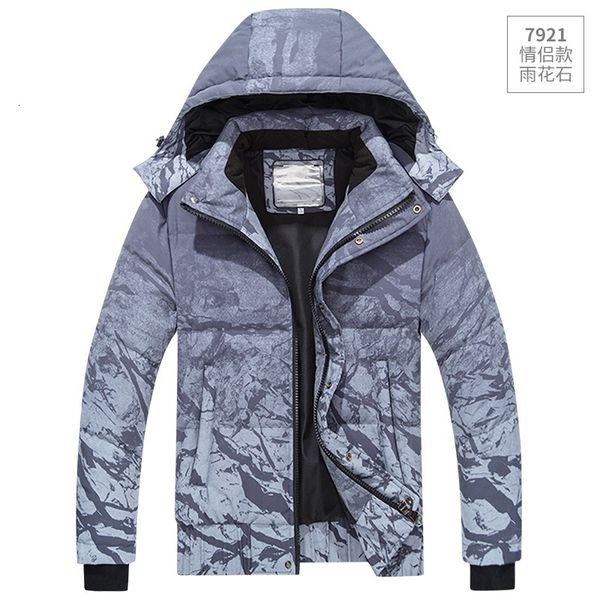 down jacket lovers' men's winter hooded white duck thickened women's warm outdoor cold proof, Black
down jacket lovers' men's winter hooded white duck thickened women's warm outdoor cold proof, Black