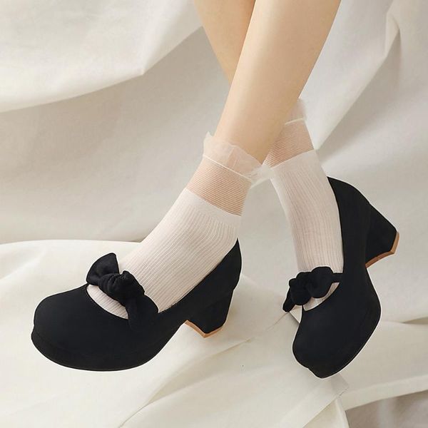 dress shoes brand platform black pink sweet big size 43 chunky heels bow tie mary janes women pumps
dress shoes brand platform black pink sweet big size 43 chunky heels bow tie mary janes women pumps