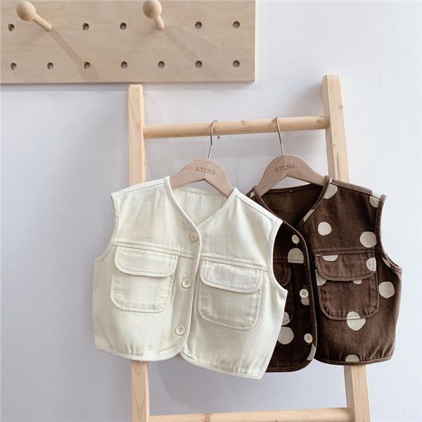 autumn toddlers kids casual vests korean style polka dots waistcoats sleeveless coats, Camo
autumn toddlers kids casual vests korean style polka dots waistcoats sleeveless coats, Camo
