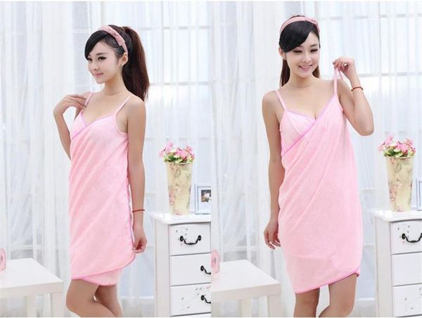 towel women wearable bath microfiber robe fast drying bathrobe spa wrap dress home textile quick-dry
towel women wearable bath microfiber robe fast drying bathrobe spa wrap dress home textile quick-dry