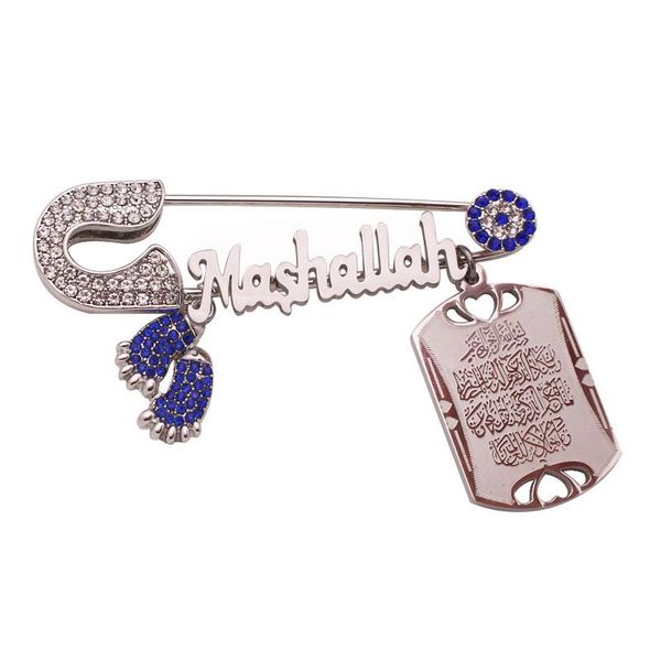 pins, brooches muslim quran vanyakad mashallah turkish evil eye stainless steel brooch baby pin, Gray
pins, brooches muslim quran vanyakad mashallah turkish evil eye stainless steel brooch baby pin, Gray