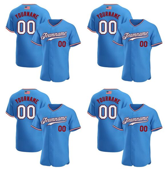 custom powder blue white-red authentic american flag fashion baseball jersey, Blue;black
custom powder blue white-red authentic american flag fashion baseball jersey, Blue;black