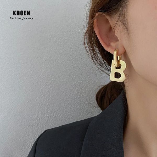 dangle & chandelier european and american exaggerated metal b letter pendant earrings fashion korean jewelry retro party girl's unusual, Silver
dangle & chandelier european and american exaggerated metal b letter pendant earrings fashion korean jewelry retro party girl's unusual, Silver